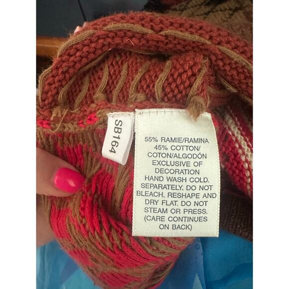 Susan Bristol Scottie Dog Cardigan M Patchwork Sweater 2001 Hand Embroidered - Picture 7 of 7